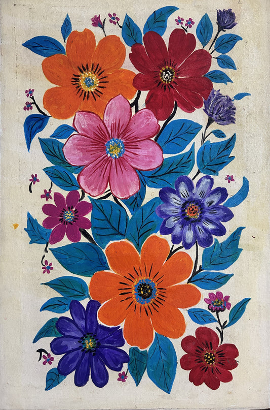 Bright Multicolor Boho Art (Canvas)