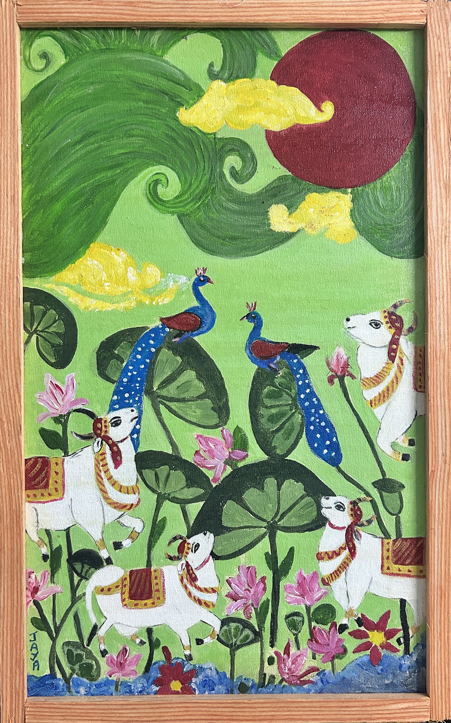 Pichwai Traditional Art (canvas)